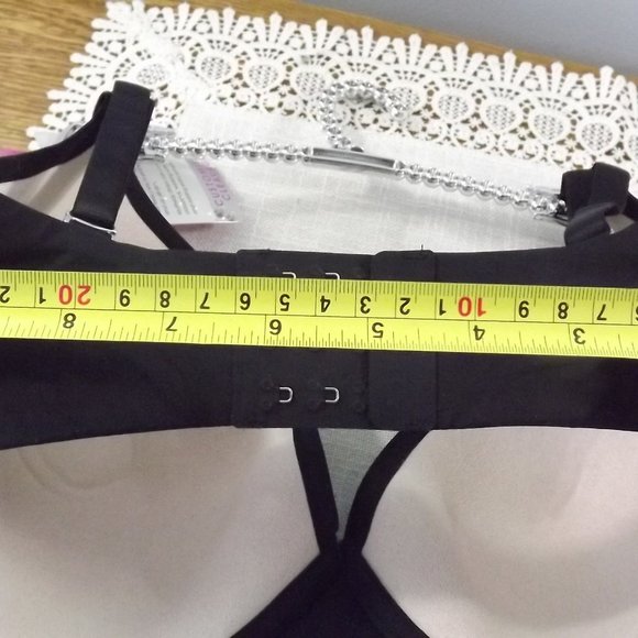 Black Plunge Bra 34G,FMO, Multiway Straps - Picture 10 of 10